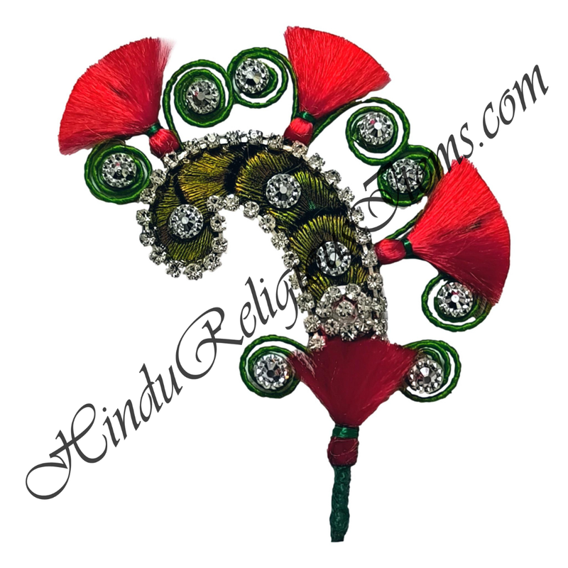 Premium Quality Jardoshi & Resham Kalgi With Nang