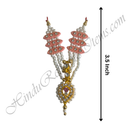 Premium Quality Three Layer White Moti Mala With Nang(Diamond)