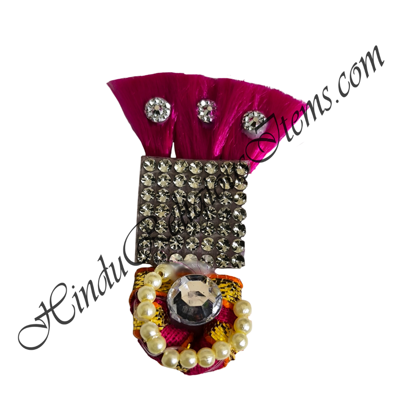 Decoration Paag Shera with Three Resham Fumta