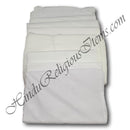 Soft white cotton Malmal Kapad for stitching Vastra for Shri Thakorji