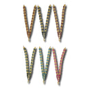 Coloured and Gold Moti Four Layer Extra Large Gadi Mala/haar (M-54)