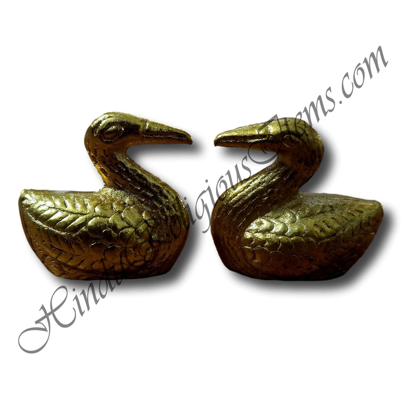 Golden Metal Khilona pair (Animal toys)