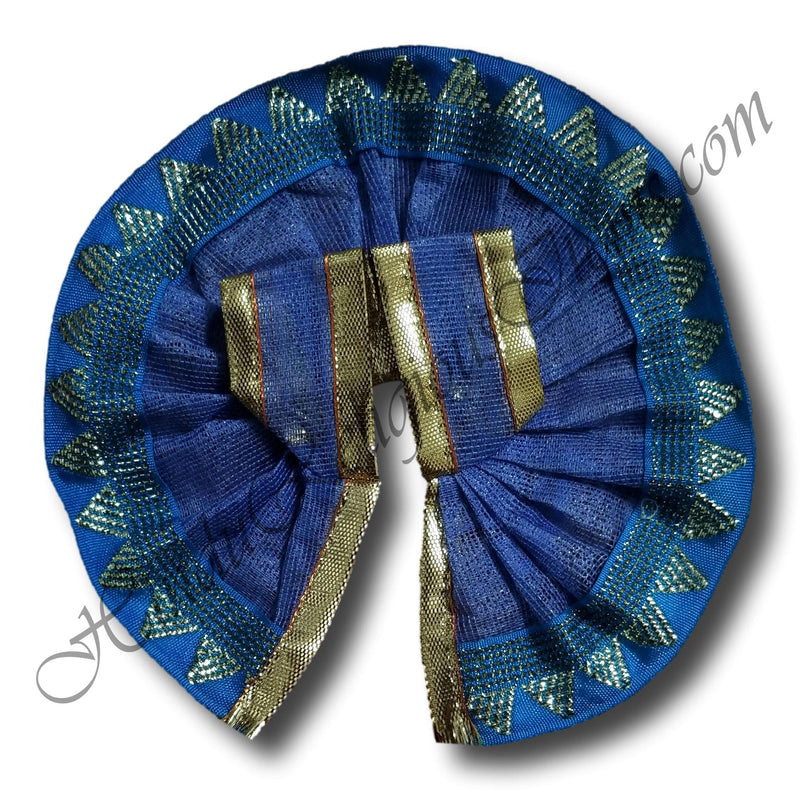 Lalan Doriya And Jhari Round Vastra With Golden Lace (VR-11)