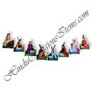 Ashta Sakha Acrylic Cut Out (Set of 8)