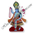 Individual Govardhannathji Yamunaji and Mahaprabhuji Swarup Acrylic Cut-Outs Without Stand