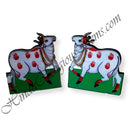 High Quality MDF Cows Cut Out (Set of 2)