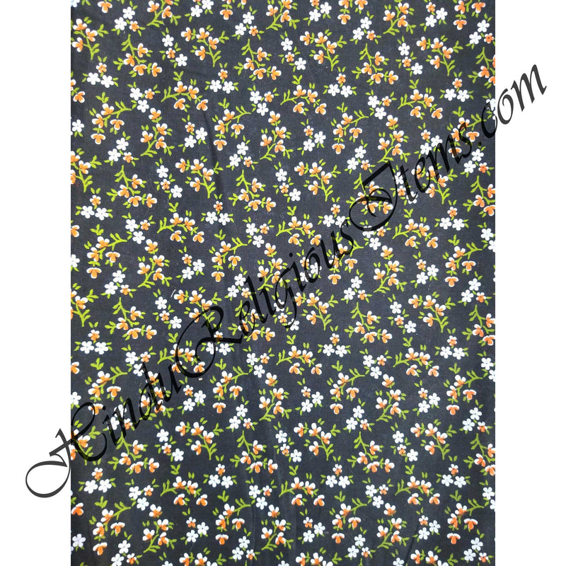 Cotton Cheent With Flower Design Fabric / Kapad(CCFD)