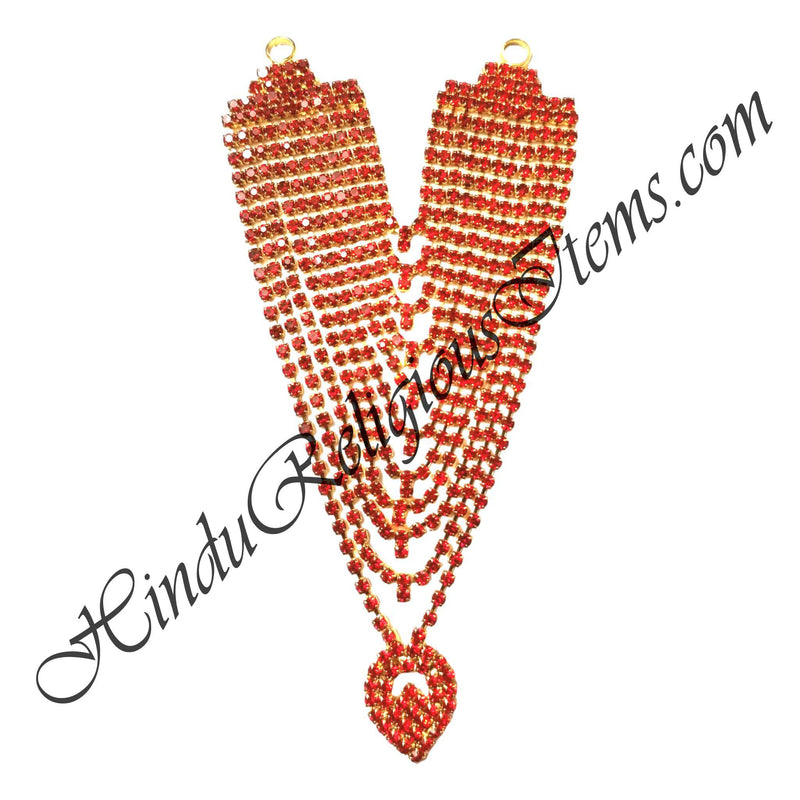 Eleven Layer Nang(Diamond) Mala With Heart Shape Pendant