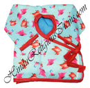 Chitraji Butterfly Design Coloured Cotton Bandi Style Gadal (Sweater) With Sleeves