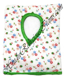 Chitraji Cotton White Cheent with Small Flower Printed Gadal (Sweater)