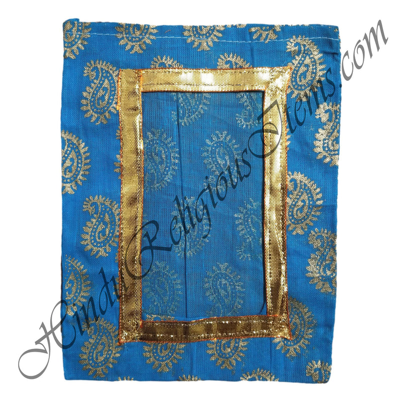 Chitraji Cotton Vastra With Mango (Keri) Print With Golden Lace