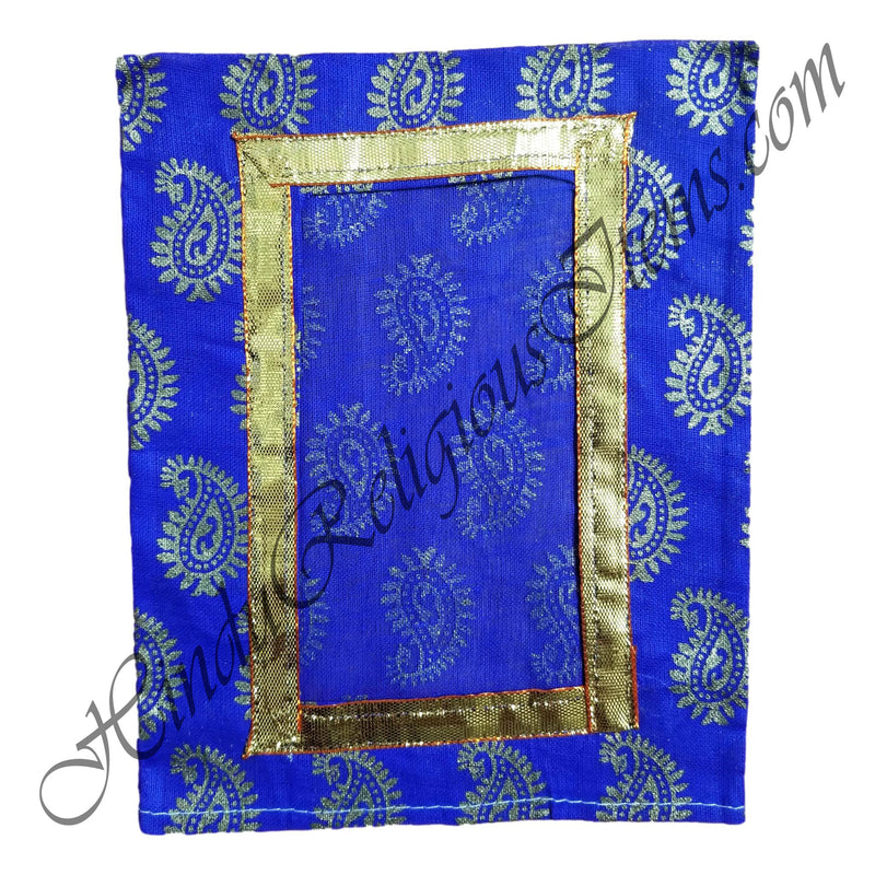 Chitraji Cotton Vastra With Mango (Keri) Print With Golden Lace