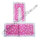 Lalan Cotton Cheent Coloured Chira Vastra With Net Lace