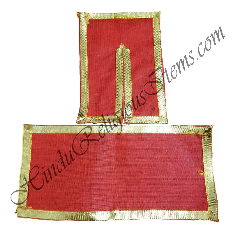 Lalan Cotton Chira Vastra With Golden Lace (VCCLG-55)