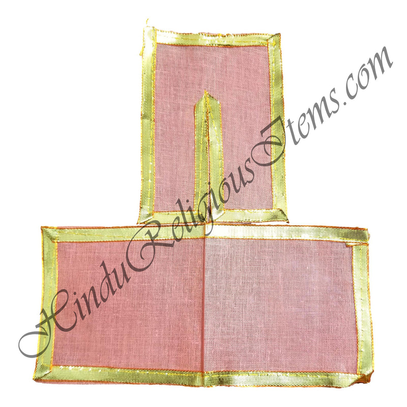 Lalan Cotton Chira Vastra With Golden Lace (VCCLG-55)