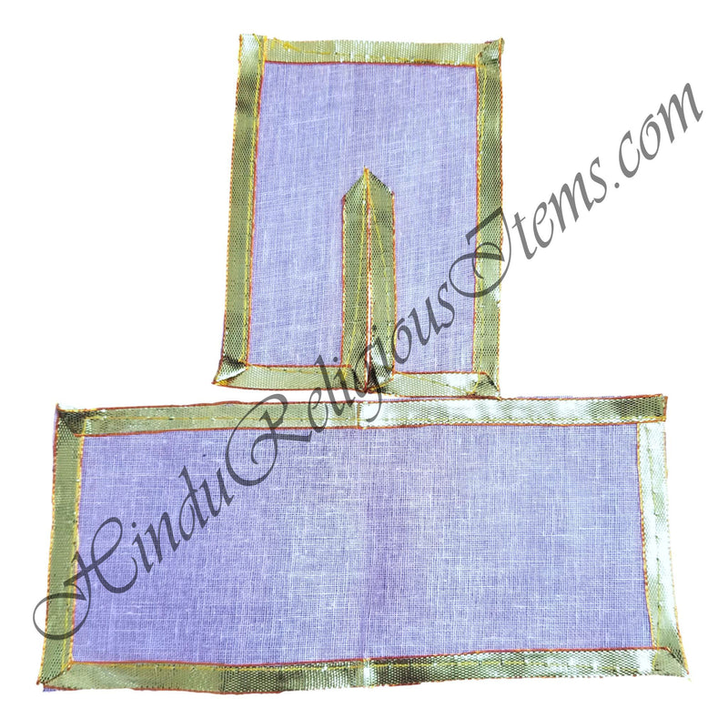 Lalan Cotton Chira Vastra With Golden Lace (VCCLG-55)