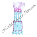 Gold Or Silver Moti with Resham Fumta Sehra