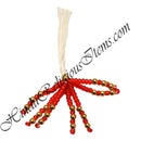 Coloured Moti (Pearl) Loom With Golden Moti