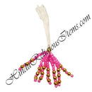 Coloured Moti (Pearl) Loom With Golden Moti