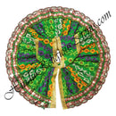 Lalan Brocade Round Vastra With Embroidery Design