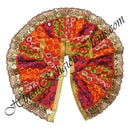 Lalan Brocade Round Vastra With Embroidery Design
