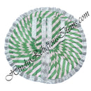 Lalan Cotton Leheriya Round Vastra With Silver Brocade/Net Lace