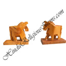 Wooden Khilona carving  (Animal Toys)