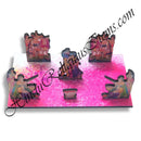 Vasant / Holi Utsav MDF Wood Cut Out With Base