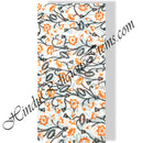 Chova (Black print) Chandan (Orange print) Fabric/ Kapad