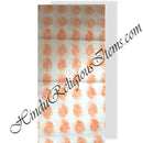 Cotton Orange (Kesari) Print Fabric/ Kapad(COP)