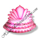 MDF Wooden Multipurpose Vraj Kamal (Lotus Seat) For Home Seva