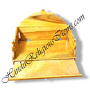 Wooden Folding Sinhasan With Pulling Tray For Bhog