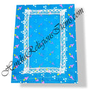 Chitraji Cotton Cheent Geomatric Design Vastra With Net Lace