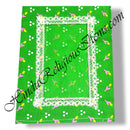 Chitraji Cotton Cheent Geomatric Design Vastra With Net Lace