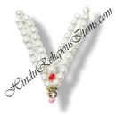 Premium Quality Two Layer White Moti Mala