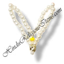 Premium Quality Two Layer White Moti Mala