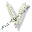 Premium Quality Two Layer White Moti Mala