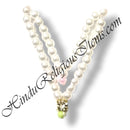 Premium Quality Two Layer White Moti Mala
