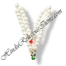 Premium Quality Two Layer White Moti Mala