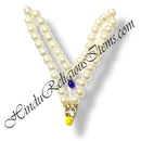 Premium Quality Two Layer White Moti Mala