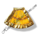 Chitraji Cotton Basma Chappa Taniya With Golden Lace