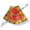 Chitraji Cotton Basma Chappa Taniya With Golden Lace