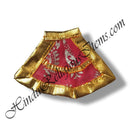 Chitraji Cotton Basma Chappa Taniya With Golden Lace