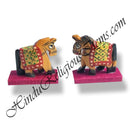 Wooden Colourd Khilona carving  (Animal Toys)