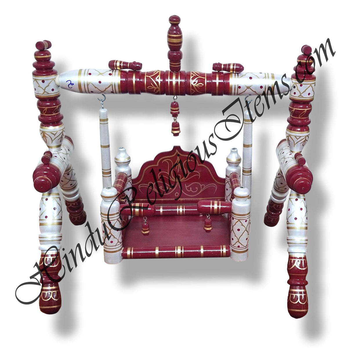 Sankheda Style Wooden Palna (Cradle) - Main Image