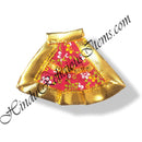 Chitraji Cheent  Cotton Taniya With Golden  Lace