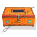 Fancy Wooden Jhapiji with Brocade Cover (Travel System)