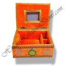 Fancy Wooden Jhapiji with Brocade Cover (Travel System)