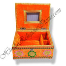 Fancy Wooden Jhapiji with Brocade Cover (Travel System)
