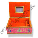 Fancy Wooden Jhapiji with Brocade Cover (Travel System)